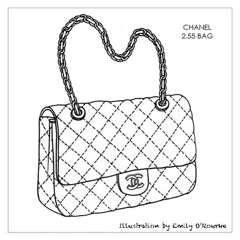 chanel 2.55 sketch